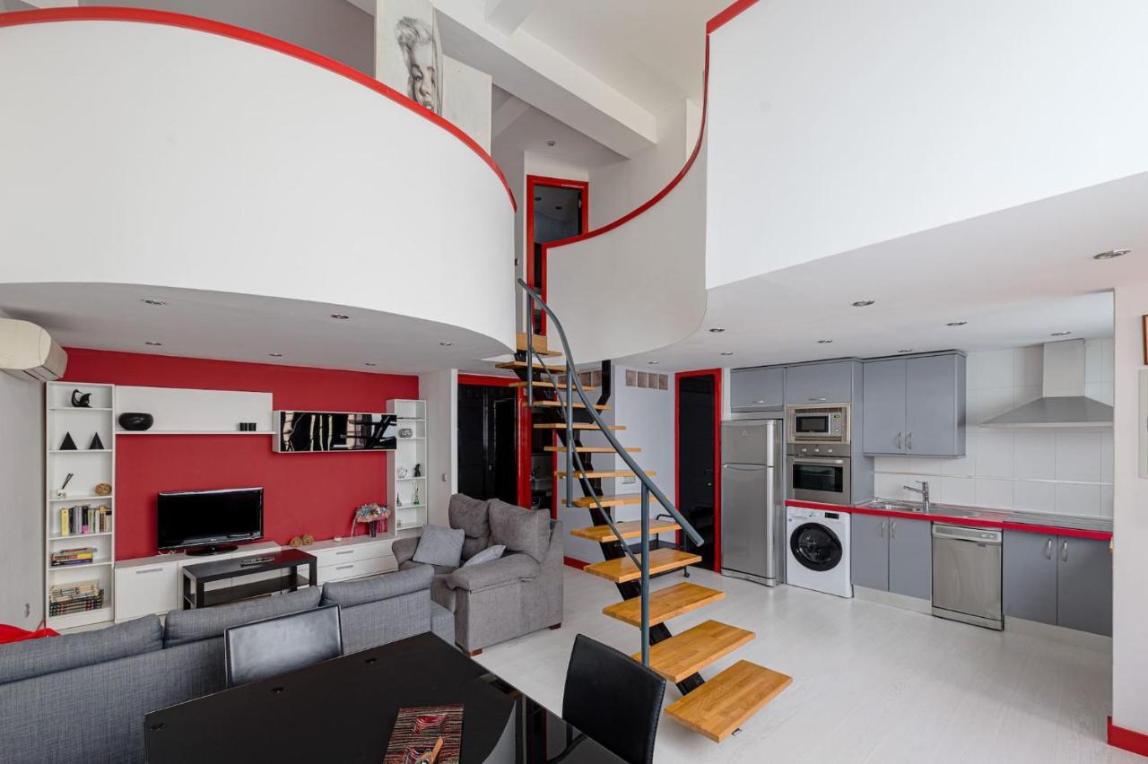 Modern 2-Bedroom Duplex Next To The Retiro By Sharingco. 马德里 外观 照片